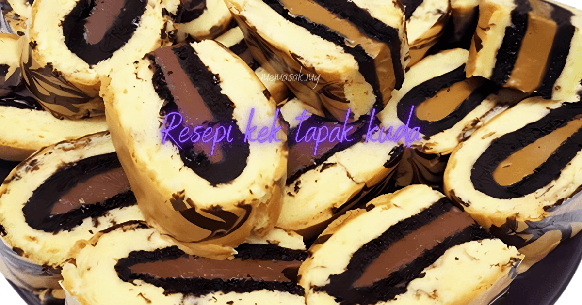 Resepi Kek Tapak Kuda viral yang Mudah dan Sedap